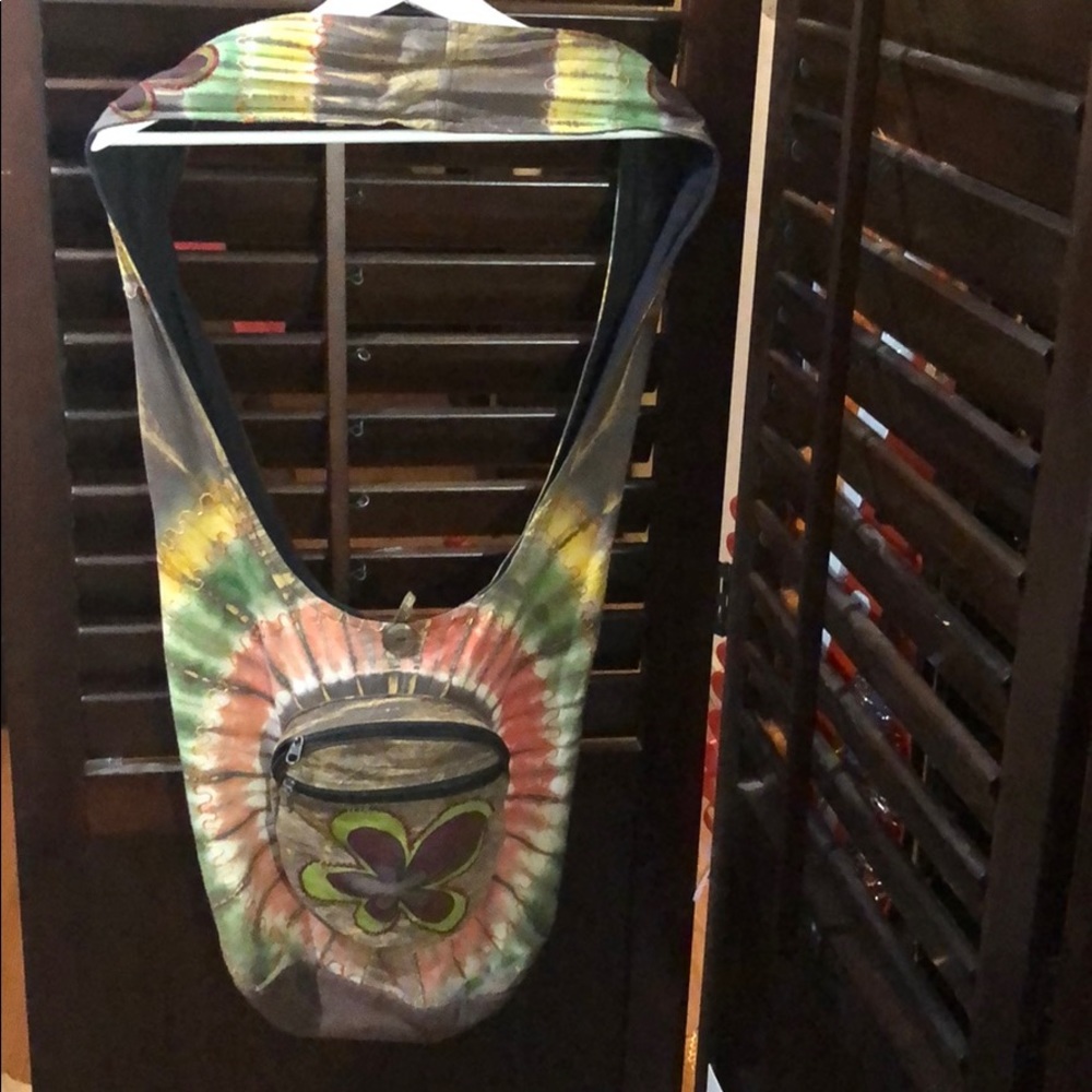 Tie dye purse